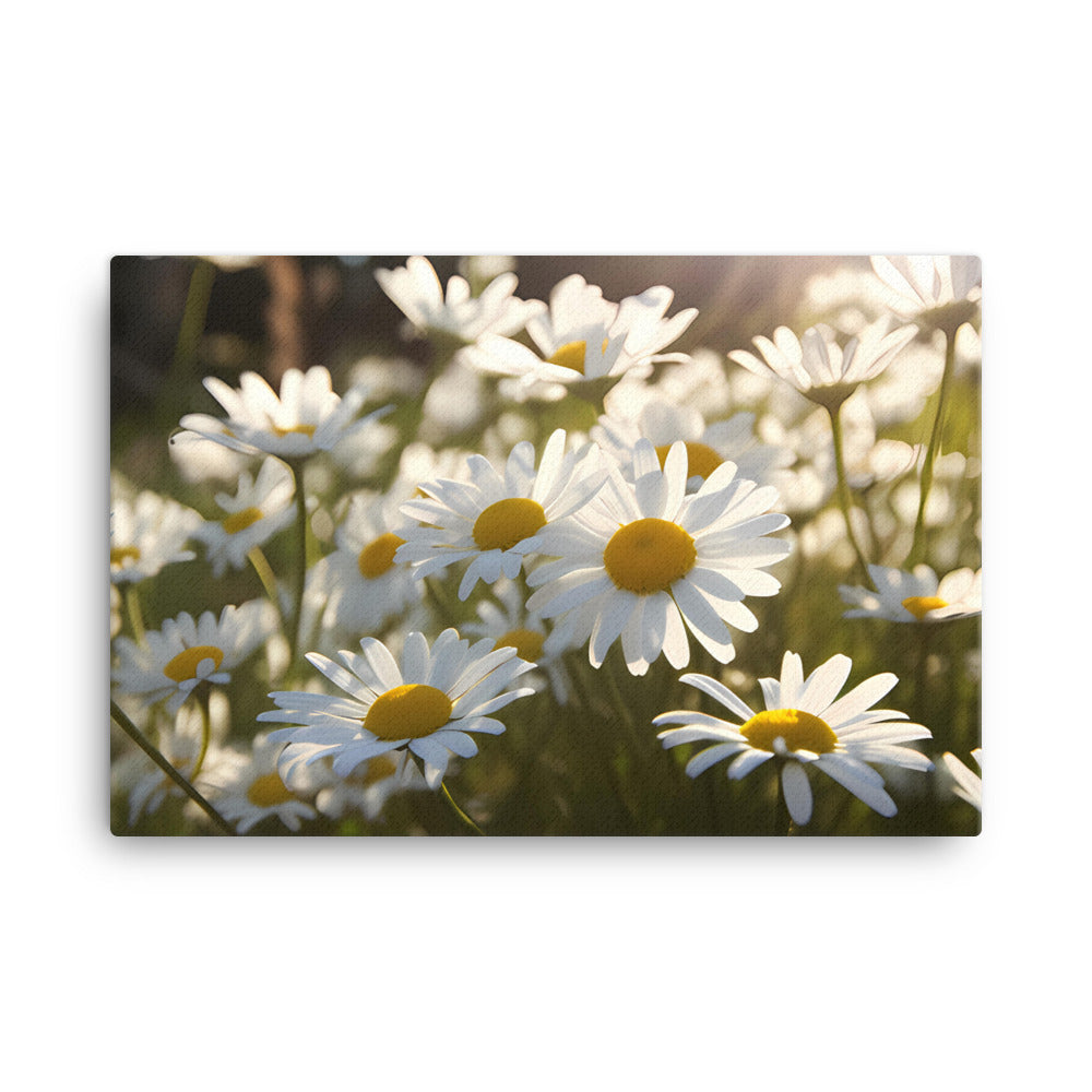 Dazzling Daisies canvas - Posterfy.AI