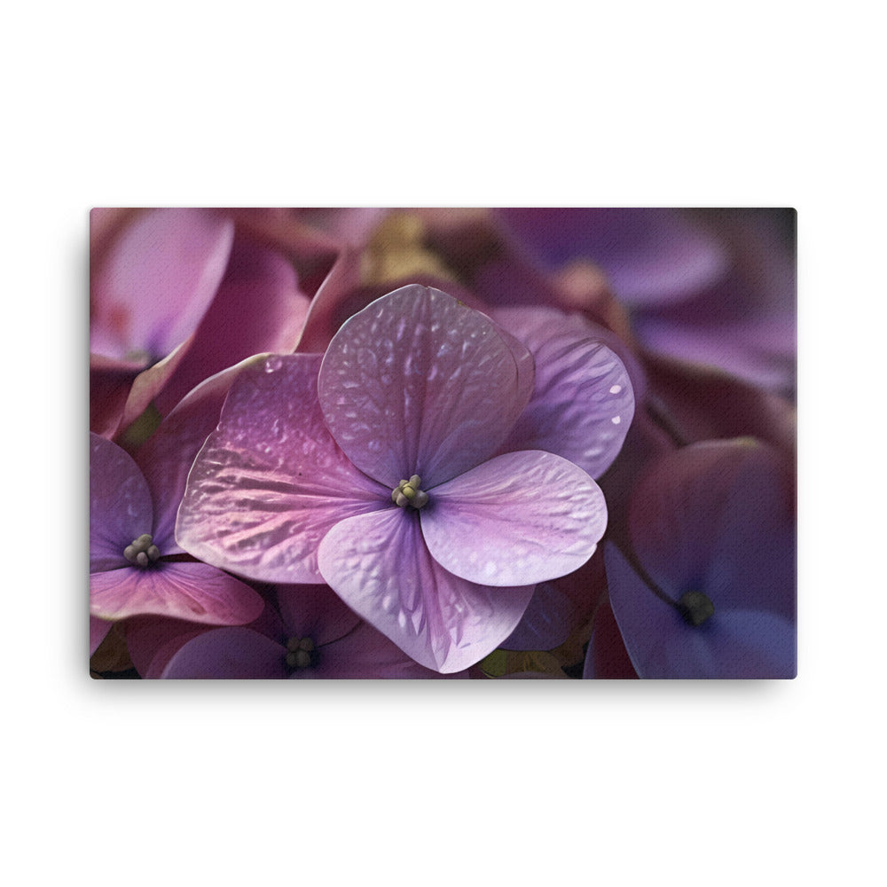 Hydrangea in Full Bloom canvas - Posterfy.AI