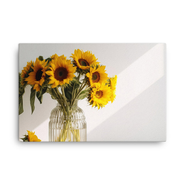 Sunflower Still Life canvas - Posterfy.AI