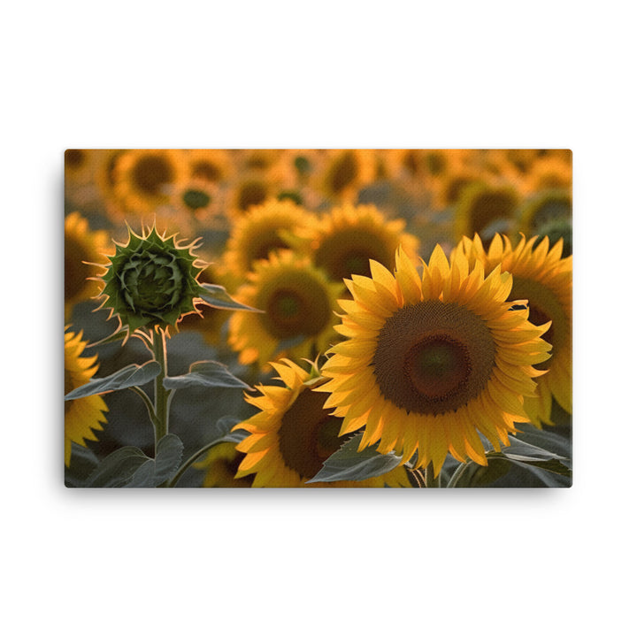 Sunflowers in the Sun canvas - Posterfy.AI