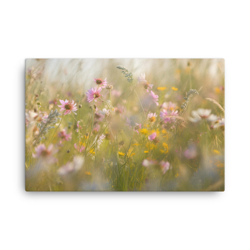 Petals in the Wind canvas - Posterfy.AI