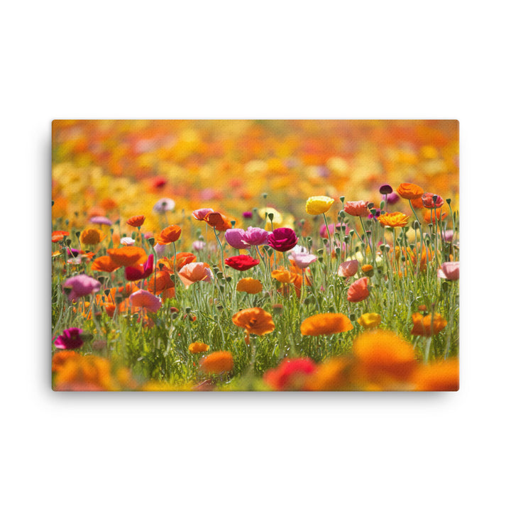 Flower Power canvas - Posterfy.AI