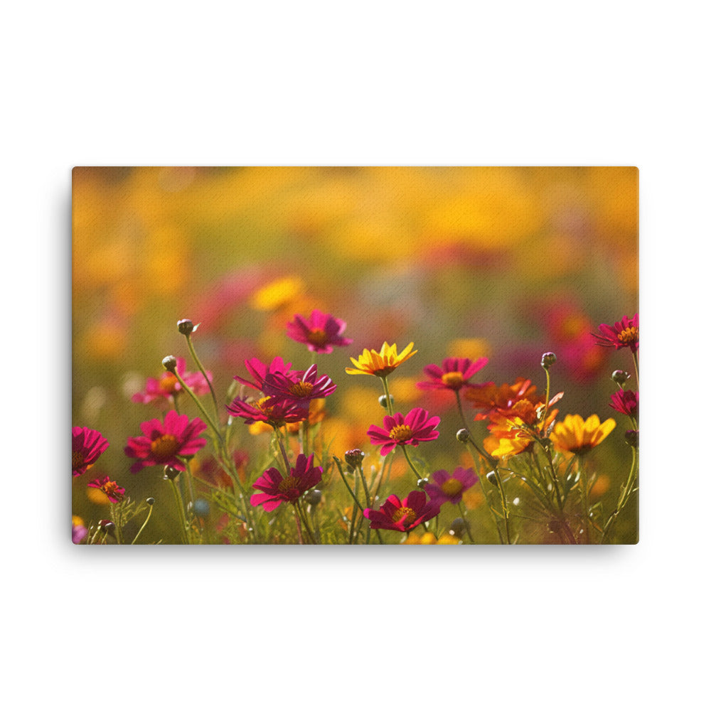 Flower Power canvas - Posterfy.AI