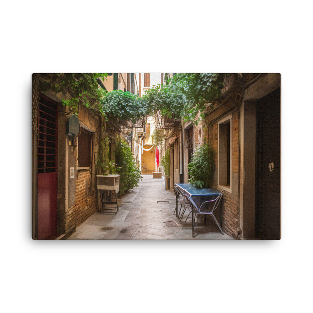 Lost in Venice canvas - Posterfy.AI