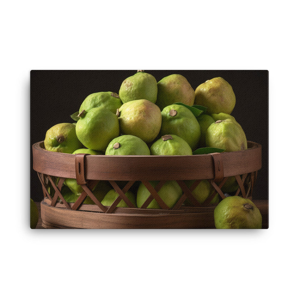 Guava Harvest Bounty canvas - Posterfy.AI