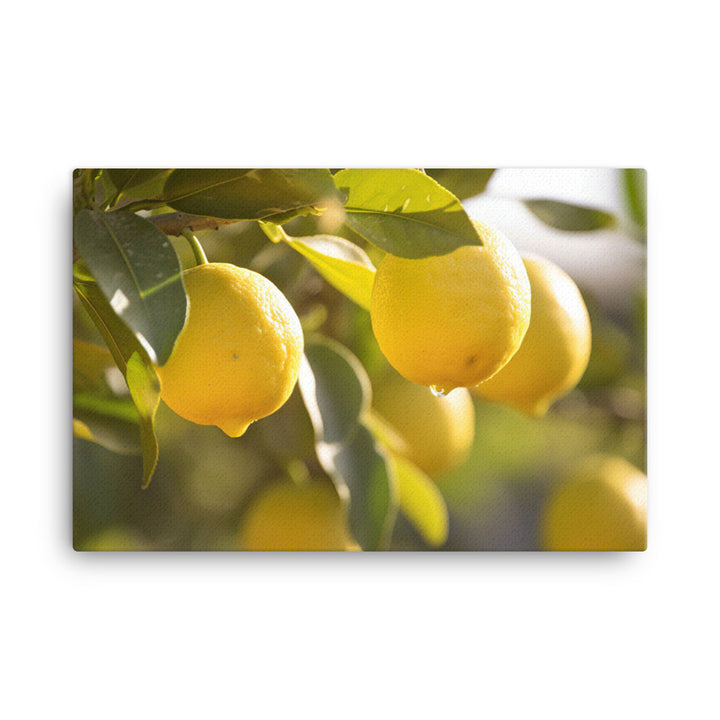 Lemon Tree canvas - Posterfy.AI