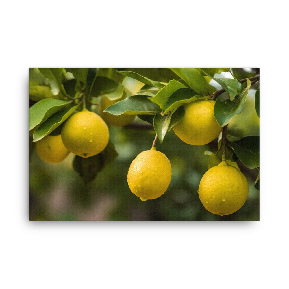 Lemon Tree canvas - Posterfy.AI