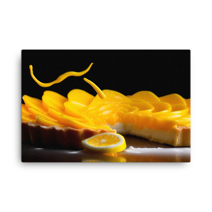 Lemon Tart canvas - Posterfy.AI