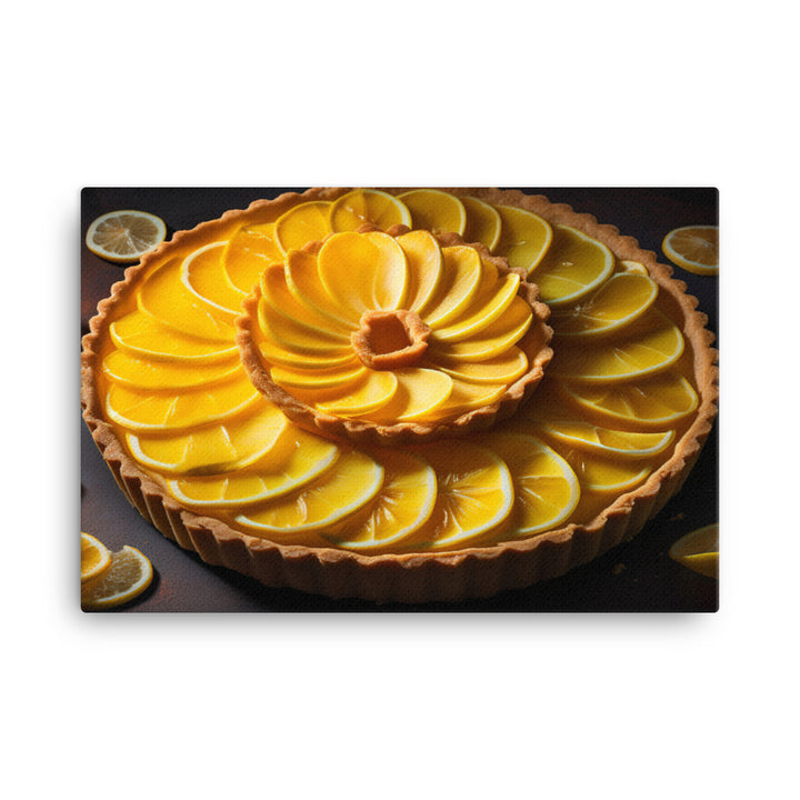 Lemon Tart canvas - Posterfy.AI