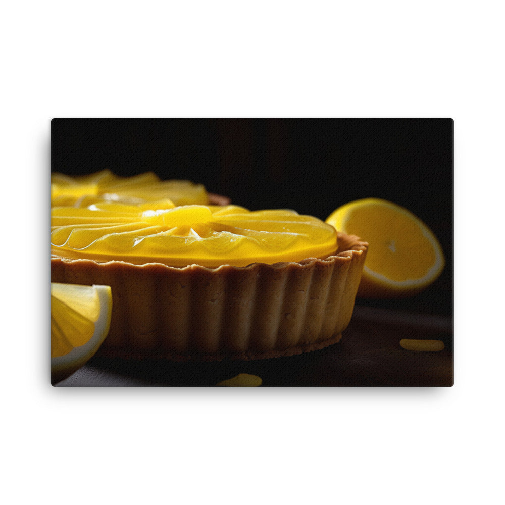 Lemon Tart canvas - Posterfy.AI