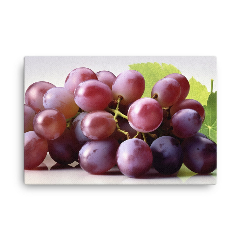 Fresh Grapes canvas - Posterfy.AI