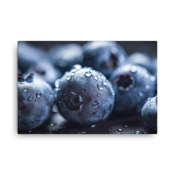 Blueberry Explosion canvas - Posterfy.AI