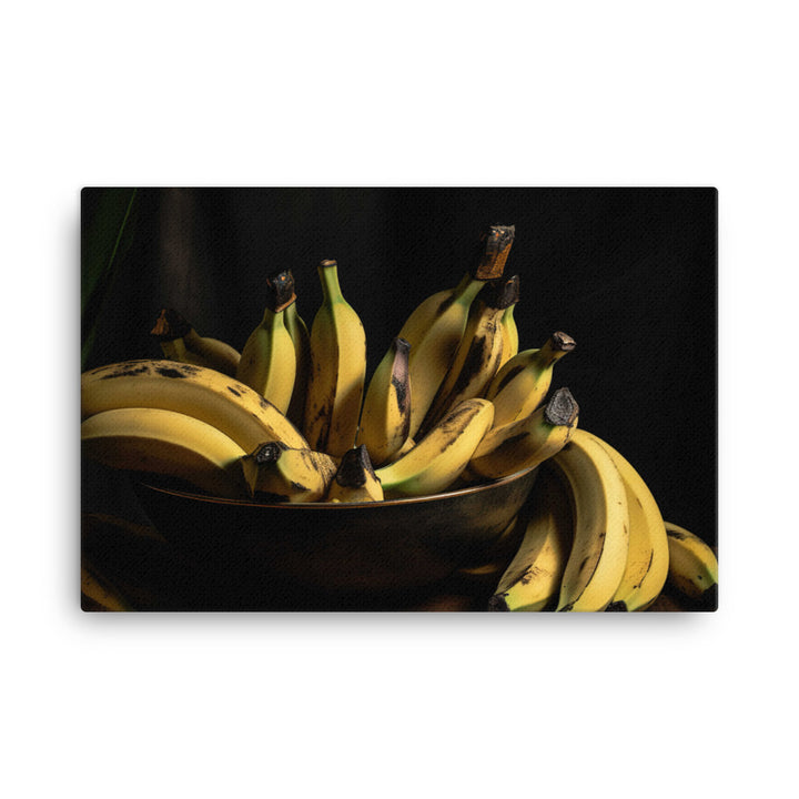 The Art of Banana Photography canvas - Posterfy.AI