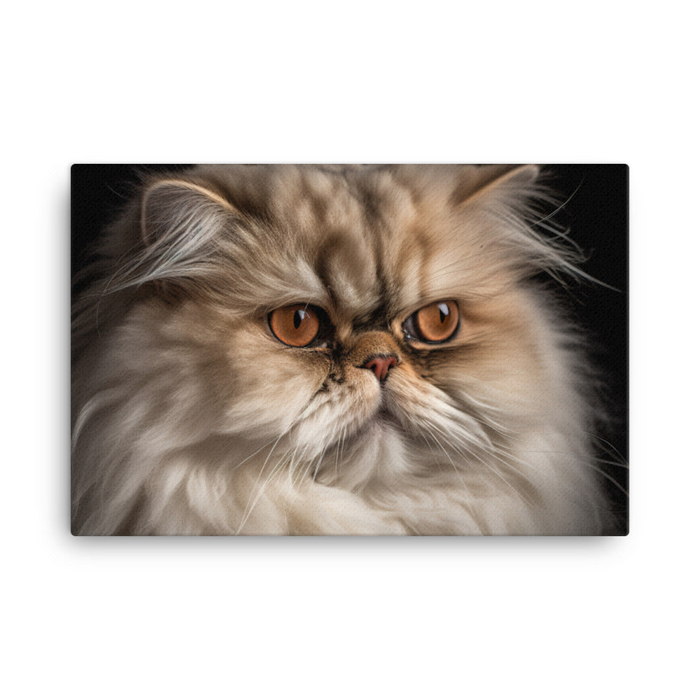 Regal Persian Cat canvas - Posterfy.AI