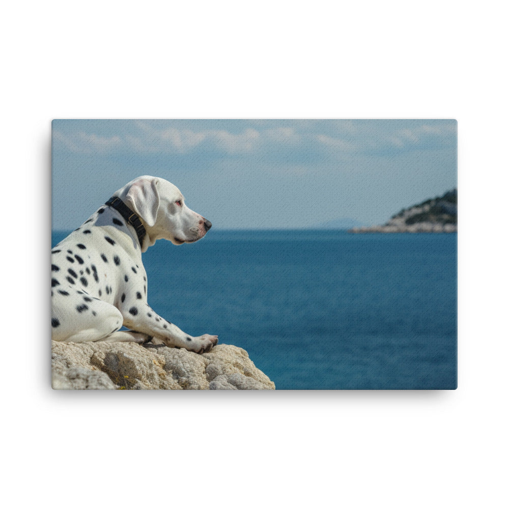 Dalmatian Daydream canvas - Posterfy.AI