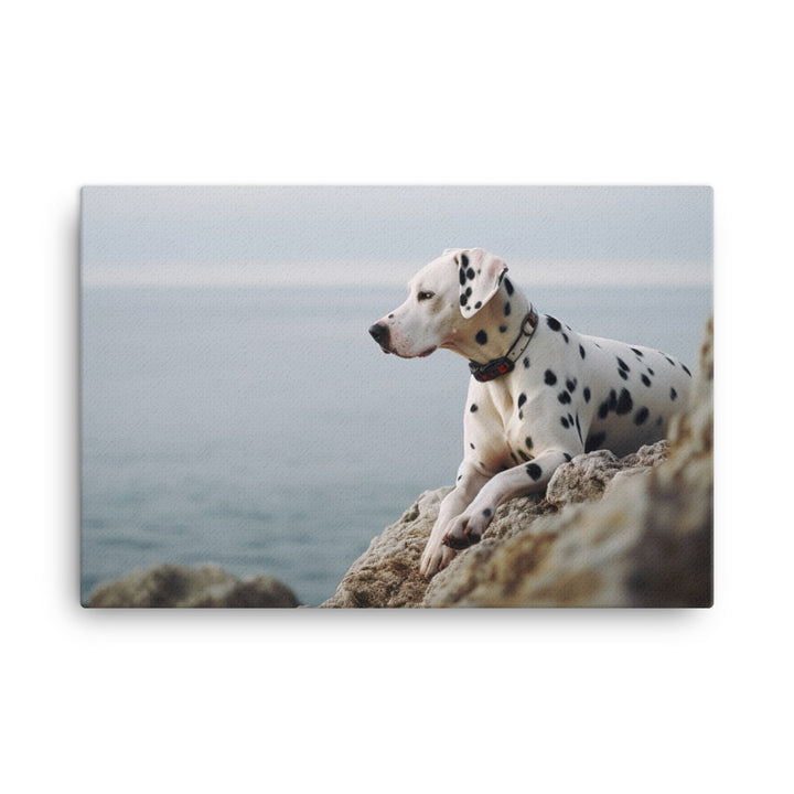 Dalmatian Daydream canvas - Posterfy.AI