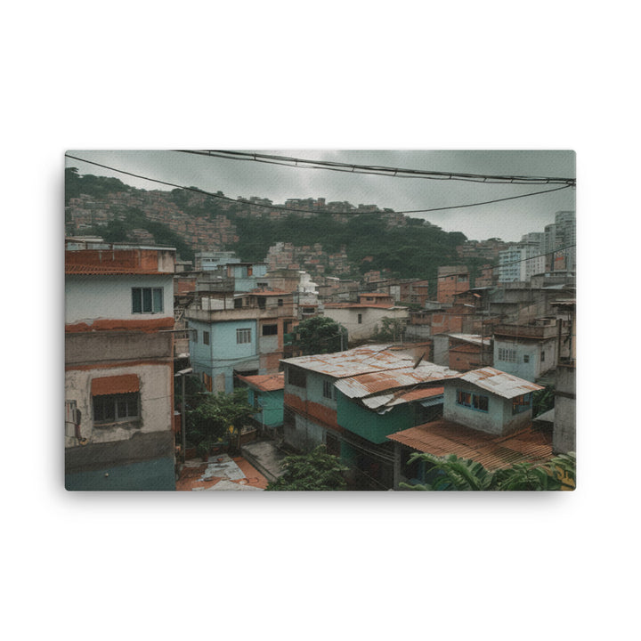 Exploring Rios Favelas canvas - Posterfy.AI