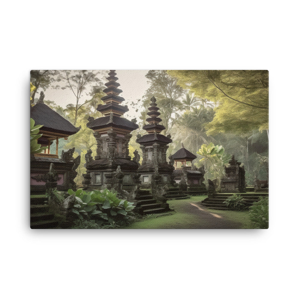 Bali - A Place to Find Inner Peace canvas - Posterfy.AI