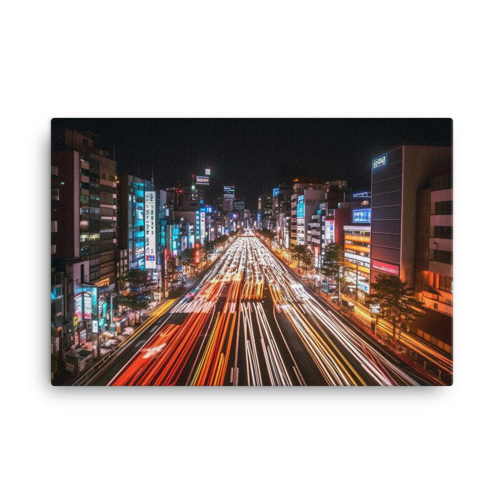 Tokyo Nights canvas - Posterfy.AI