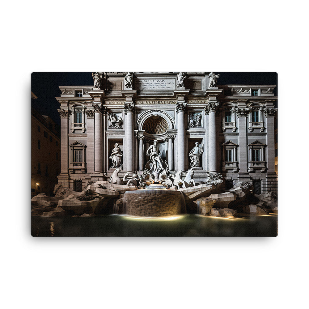 Exploring Romes Renaissance Architecture canvas - Posterfy.AI