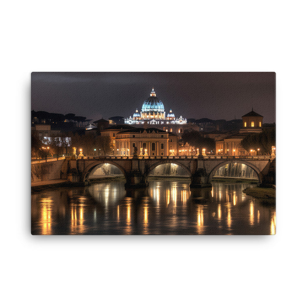 Rome, Italy - The Eternal City canvas - Posterfy.AI