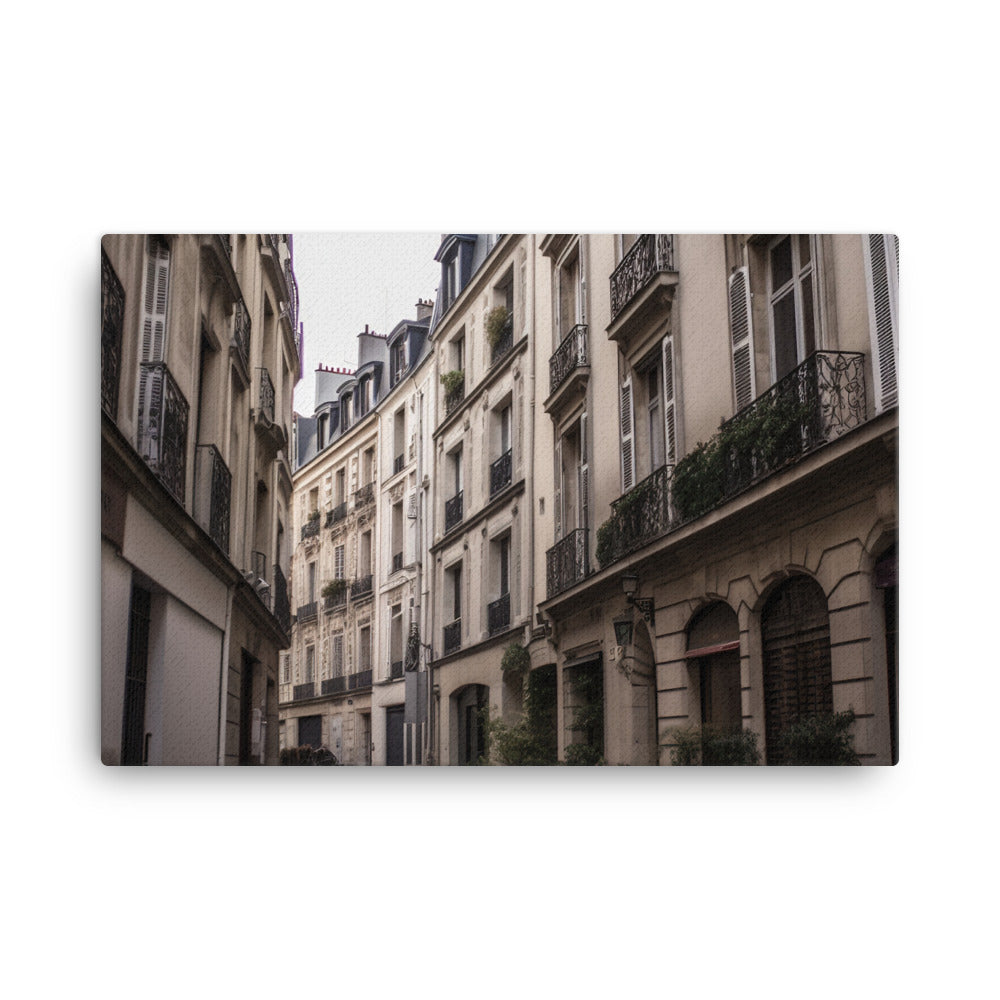 Parisian Charm canvas - Posterfy.AI