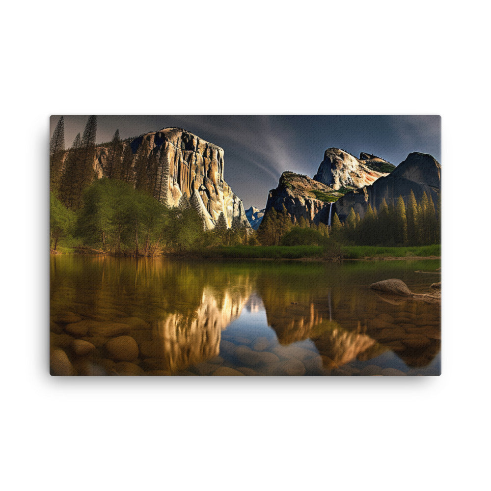 Majestic Yosemite National Park canvas - Posterfy.AI