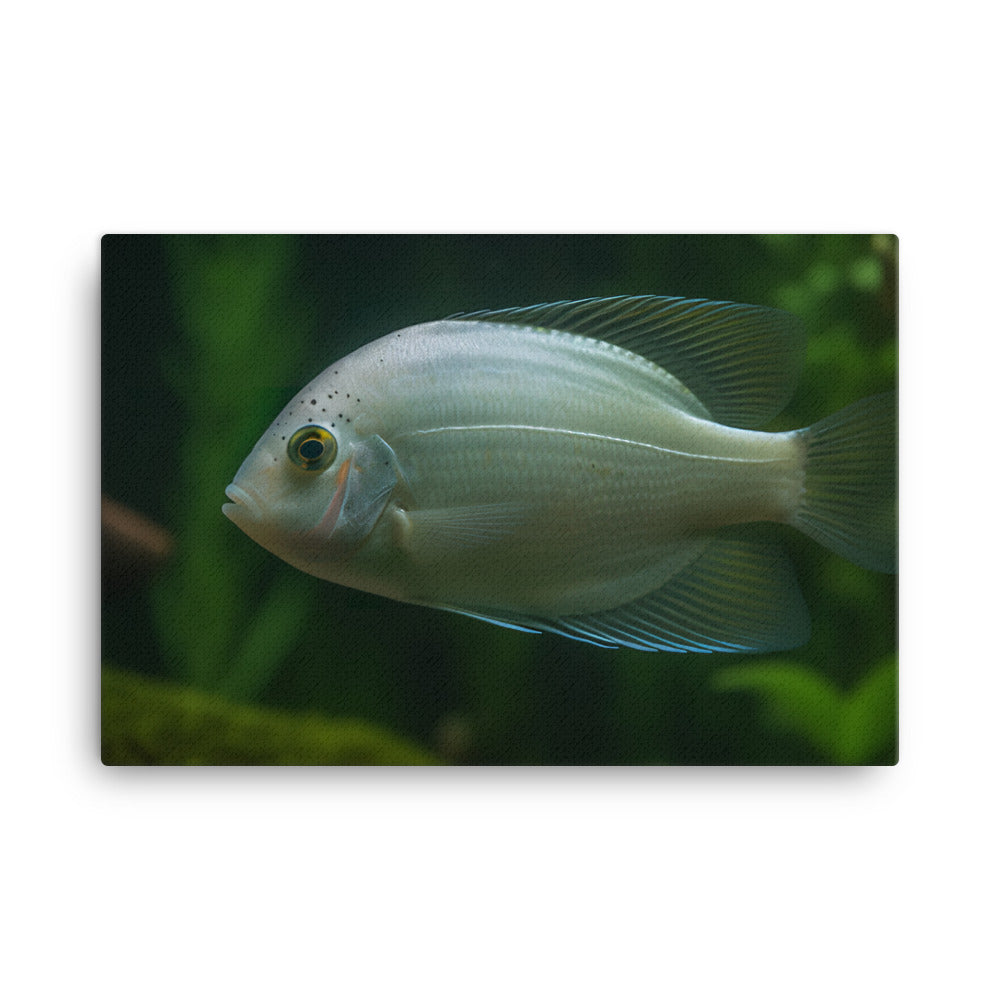 Pearl Gourami Underwater Oasis canvas - Posterfy.AI