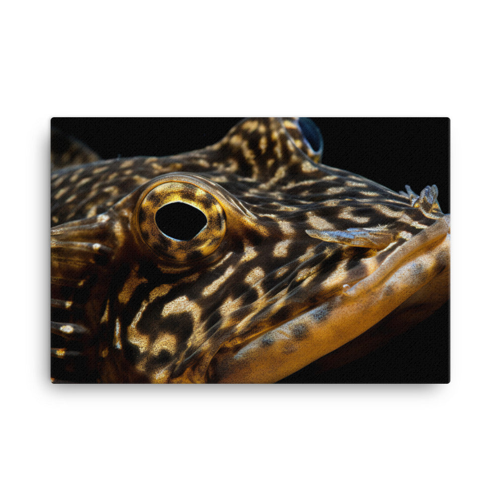 Bristlenose Pleco in its Glory canvas - Posterfy.AI