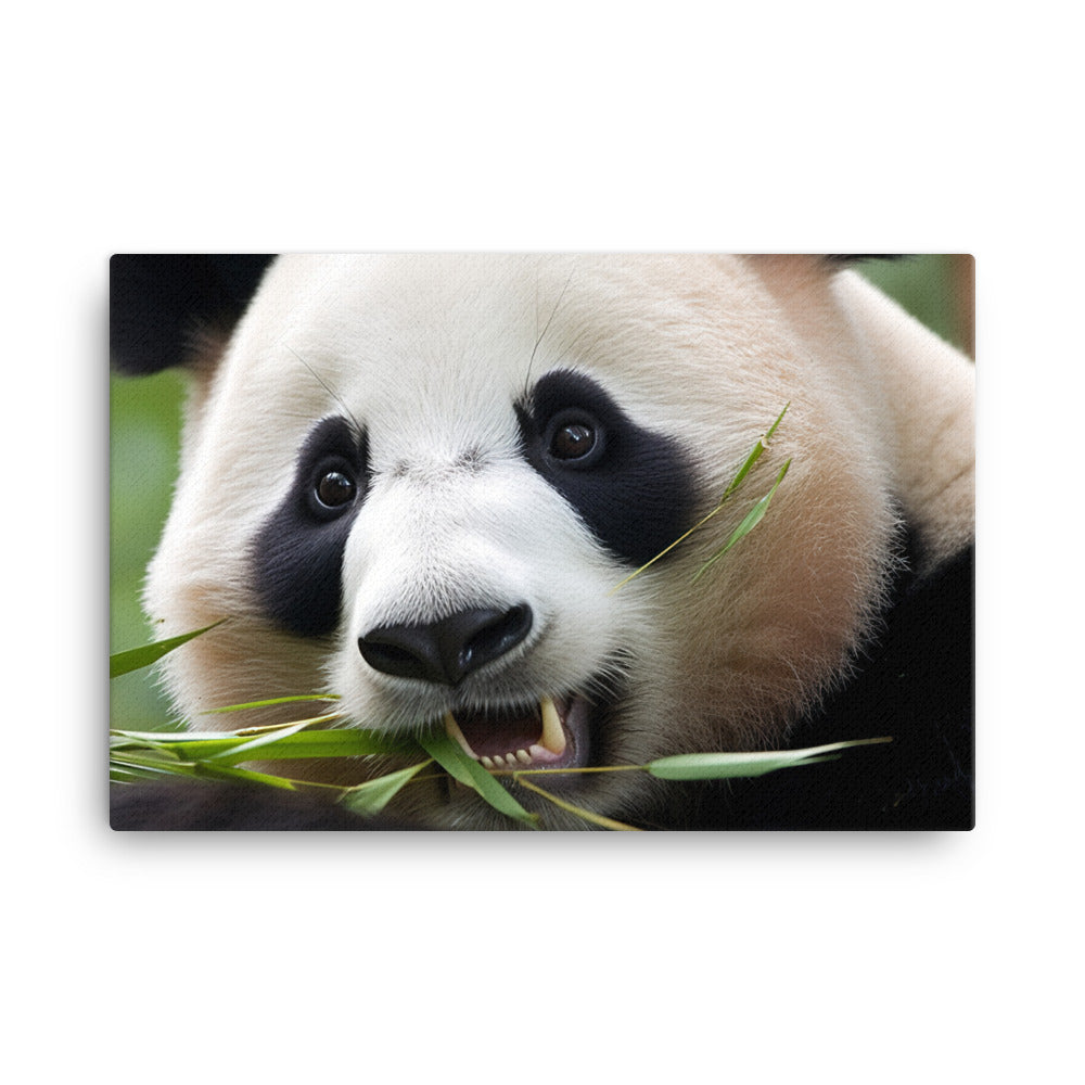 Hungry Panda canvas - Posterfy.AI