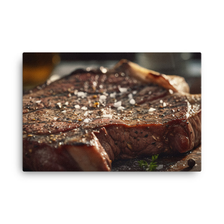 Porterhouse Steak for Your Inner Carnivore canvas - Posterfy.AI