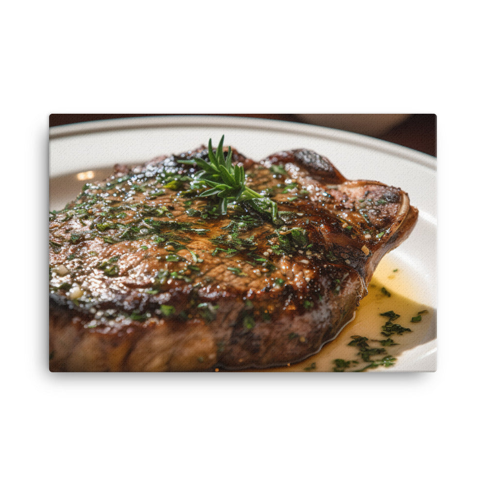 Butter Basted Ribeye canvas - Posterfy.AI