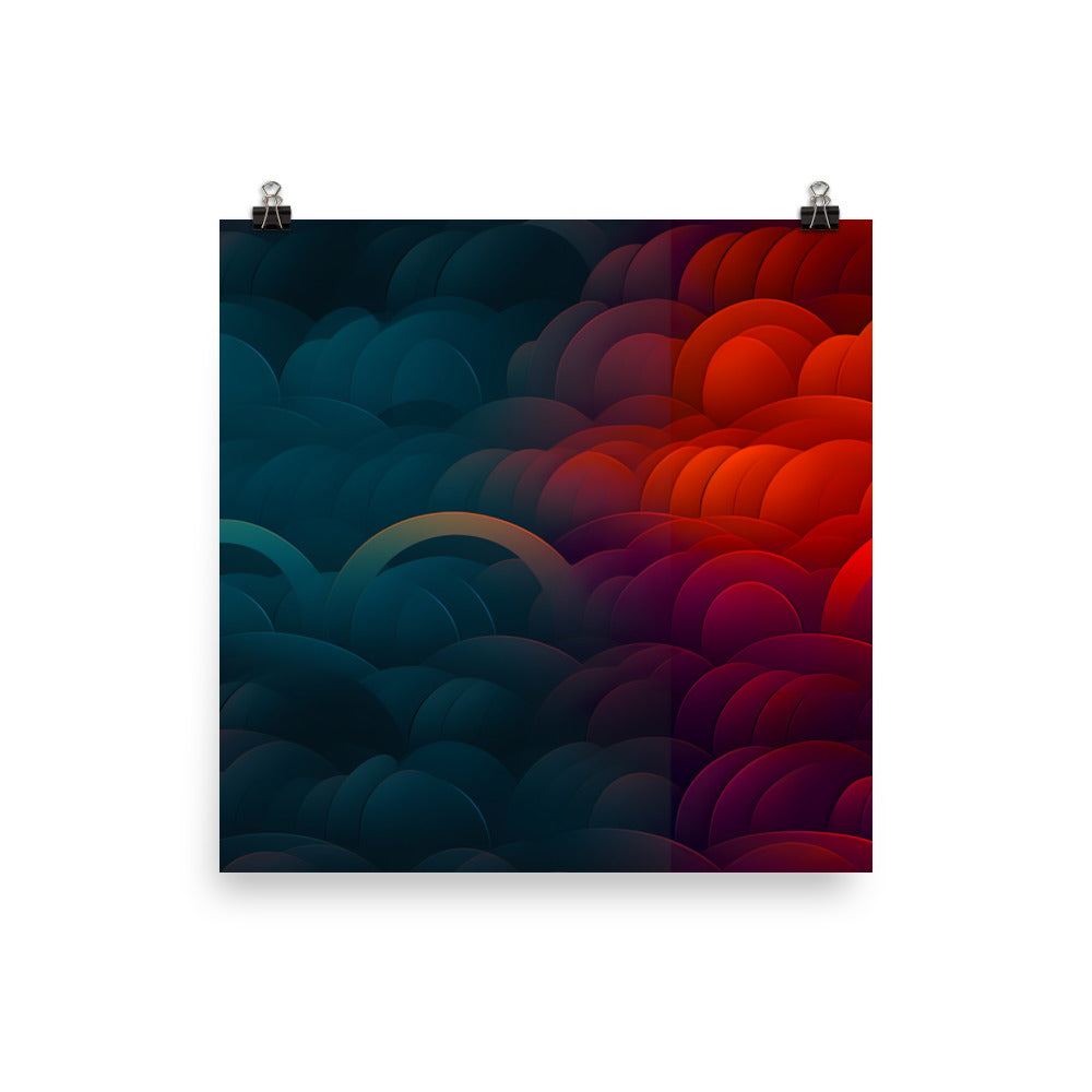 Gradient Pattern photo paper poster - Posterfy.AI