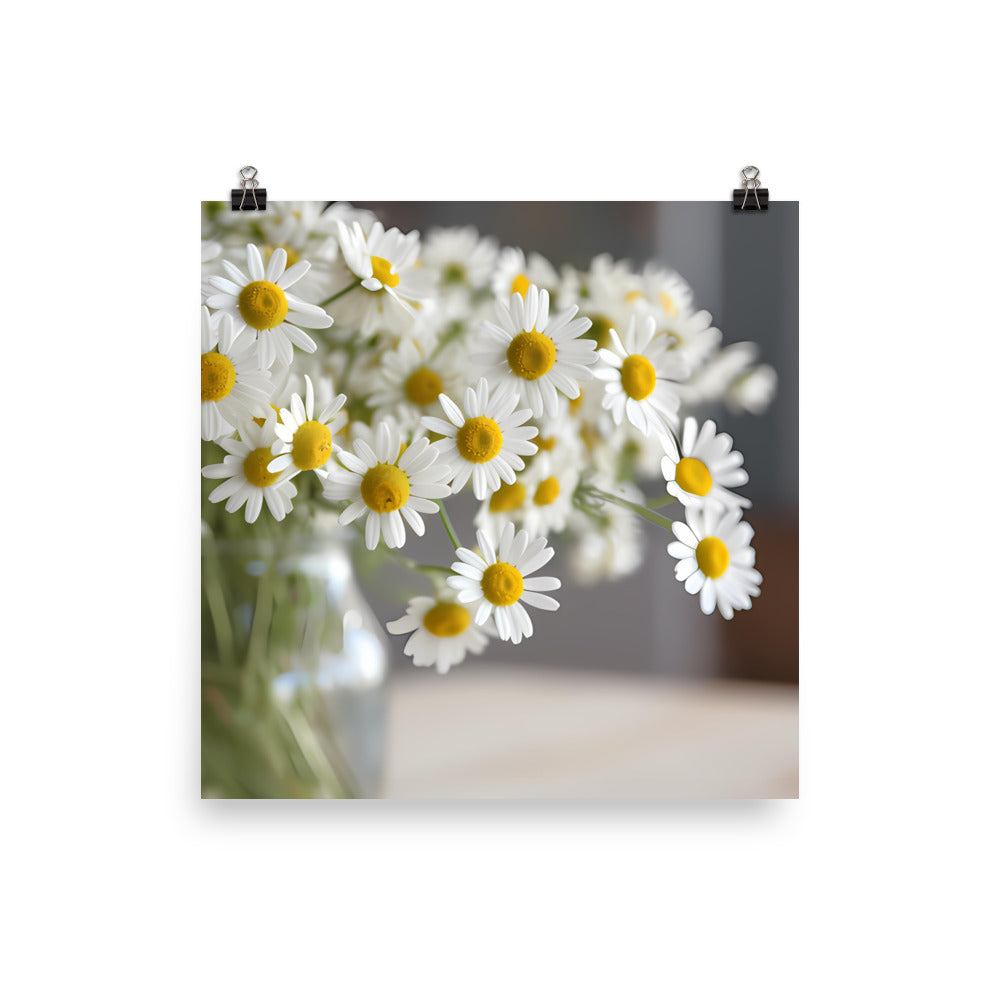 Daisy Bouquet photo paper poster - Posterfy.AI