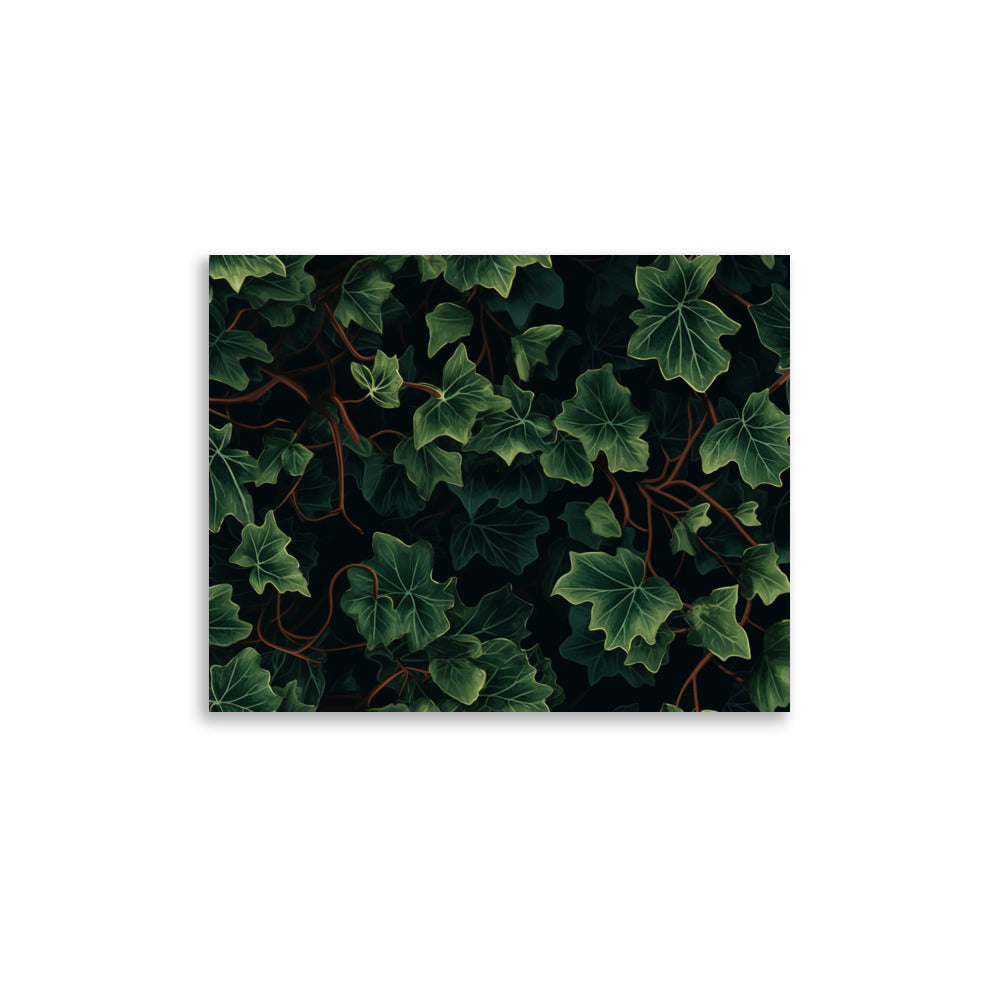 Ivy Pattern photo paper poster - Posterfy.AI