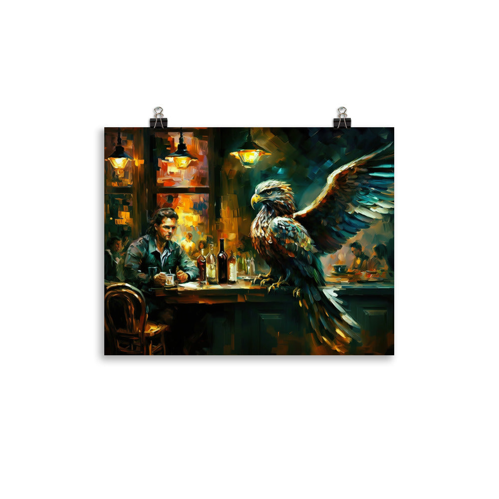 Nighthawks photo paper poster - Posterfy.AI