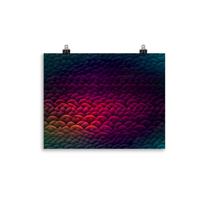 Gradient Pattern photo paper poster - Posterfy.AI