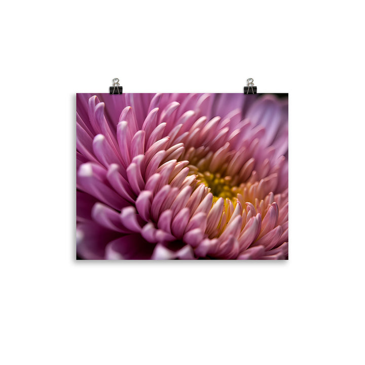 Chrysanthemum Center Stage photo paper poster - Posterfy.AI