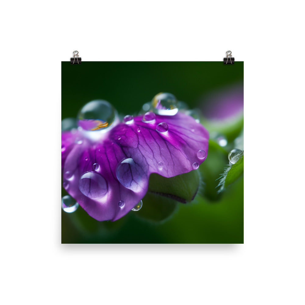 Morning Dew photo paper poster - Posterfy.AI