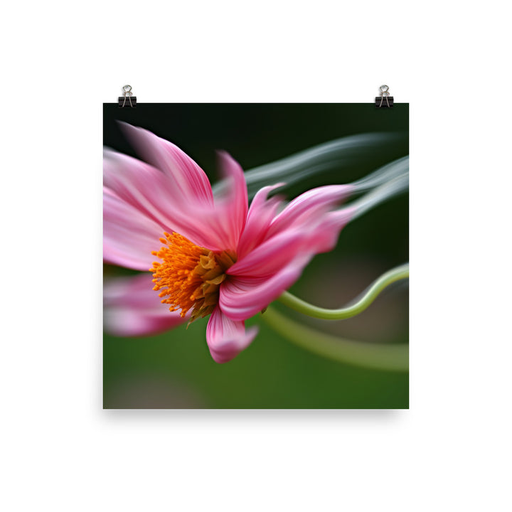 Petals in Motion photo paper poster - Posterfy.AI