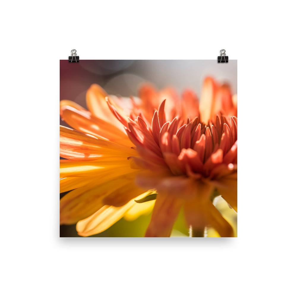 Blossoming Beauty photo paper poster - Posterfy.AI