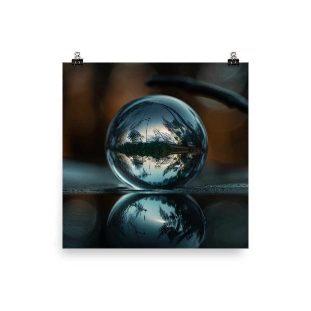 Mystical Reflections photo paper poster - Posterfy.AI