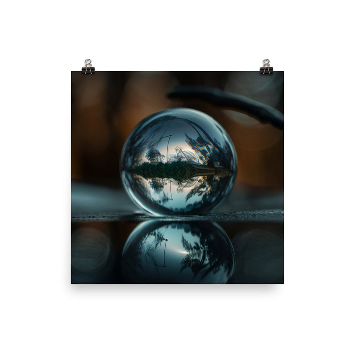 Mystical Reflections photo paper poster - Posterfy.AI