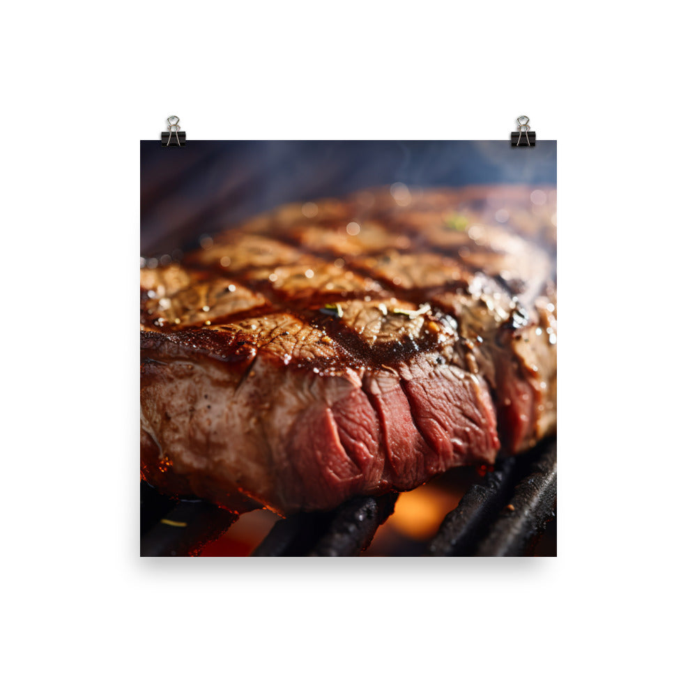 Sizzling Cuts photo paper poster - Posterfy.AI