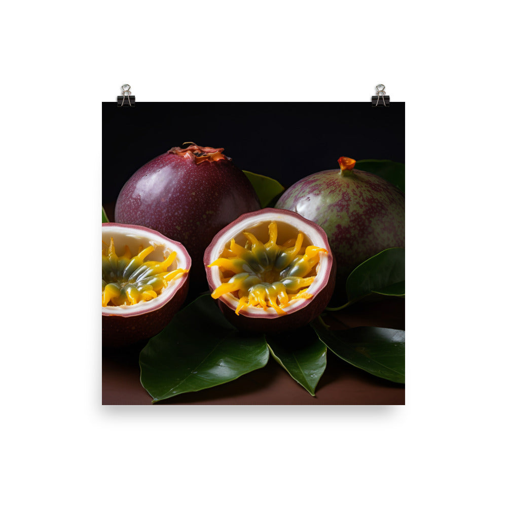 Passionfruit Perfection photo paper poster - Posterfy.AI