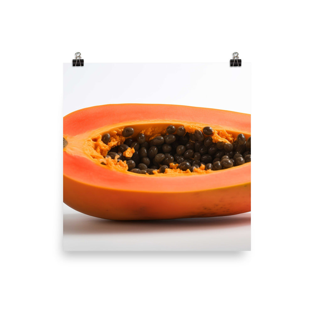 Ripe Papaya photo paper poster - Posterfy.AI