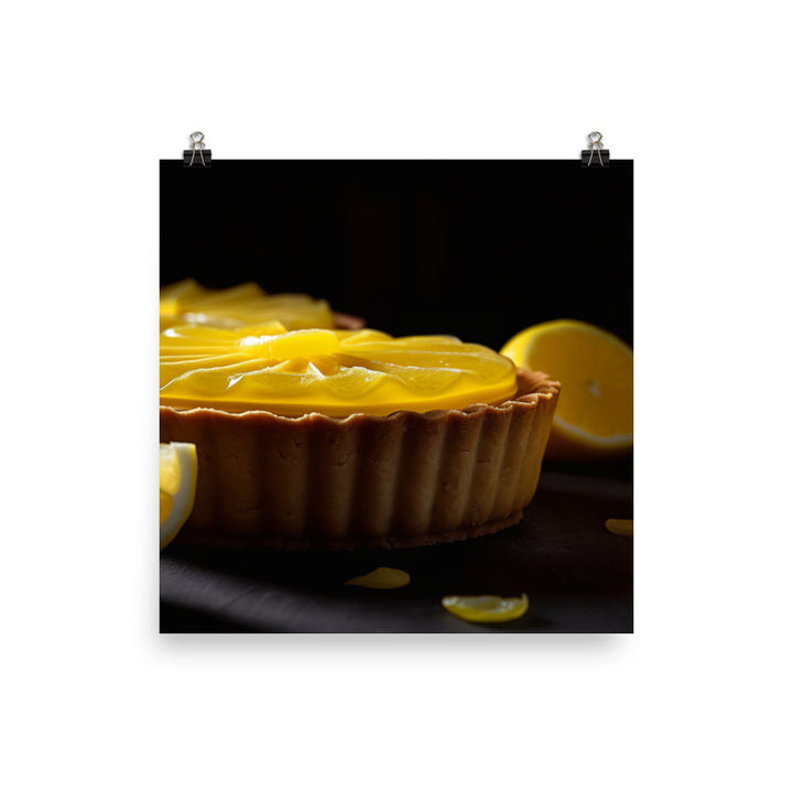 Lemon Tart photo paper poster - Posterfy.AI