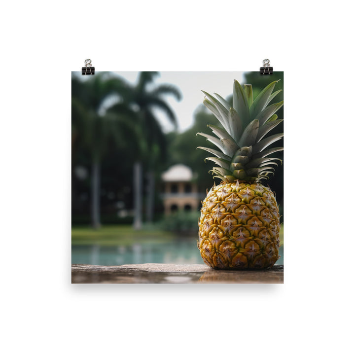 Pineapple photo paper poster - Posterfy.AI