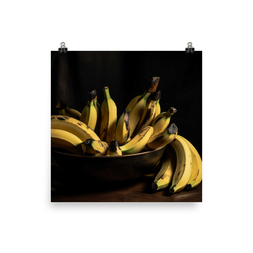 The Art of Banana photography photo paper poster - Posterfy.AI