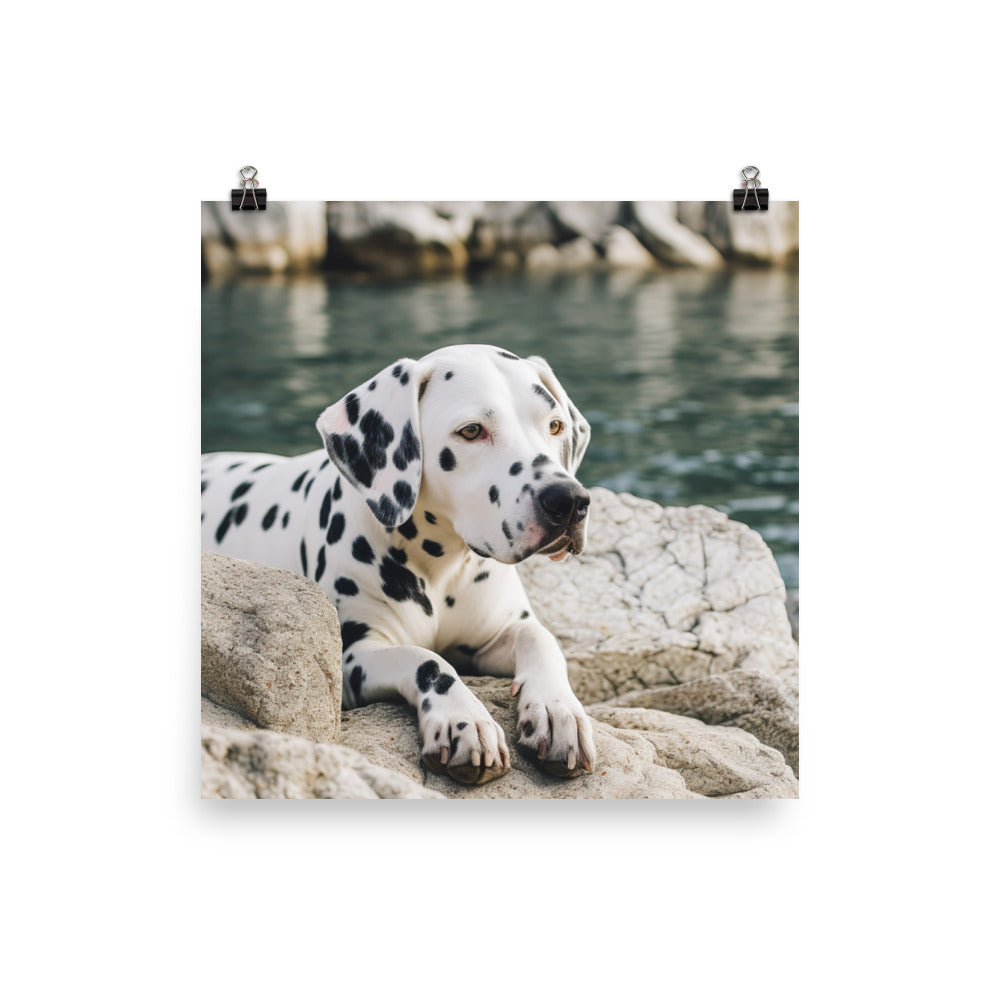 Dalmatian Daydream photo paper poster - Posterfy.AI